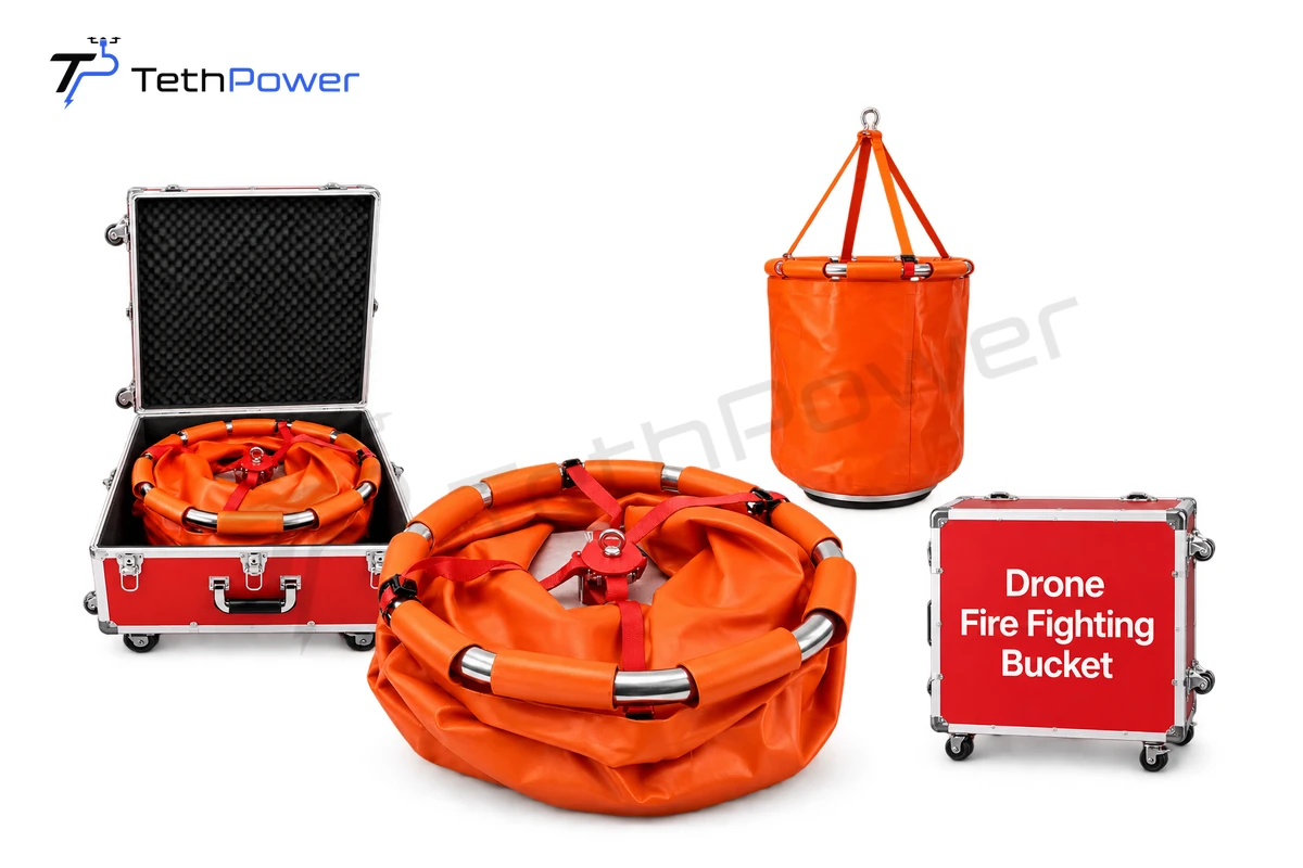 100L Drone Firefighting Bambi Bucket | TP-FC100-FFB