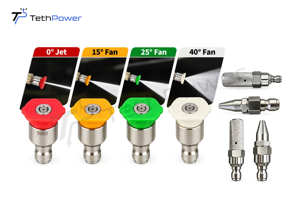 Drone Cleaning Nozzle Accessories | TP-SG Series