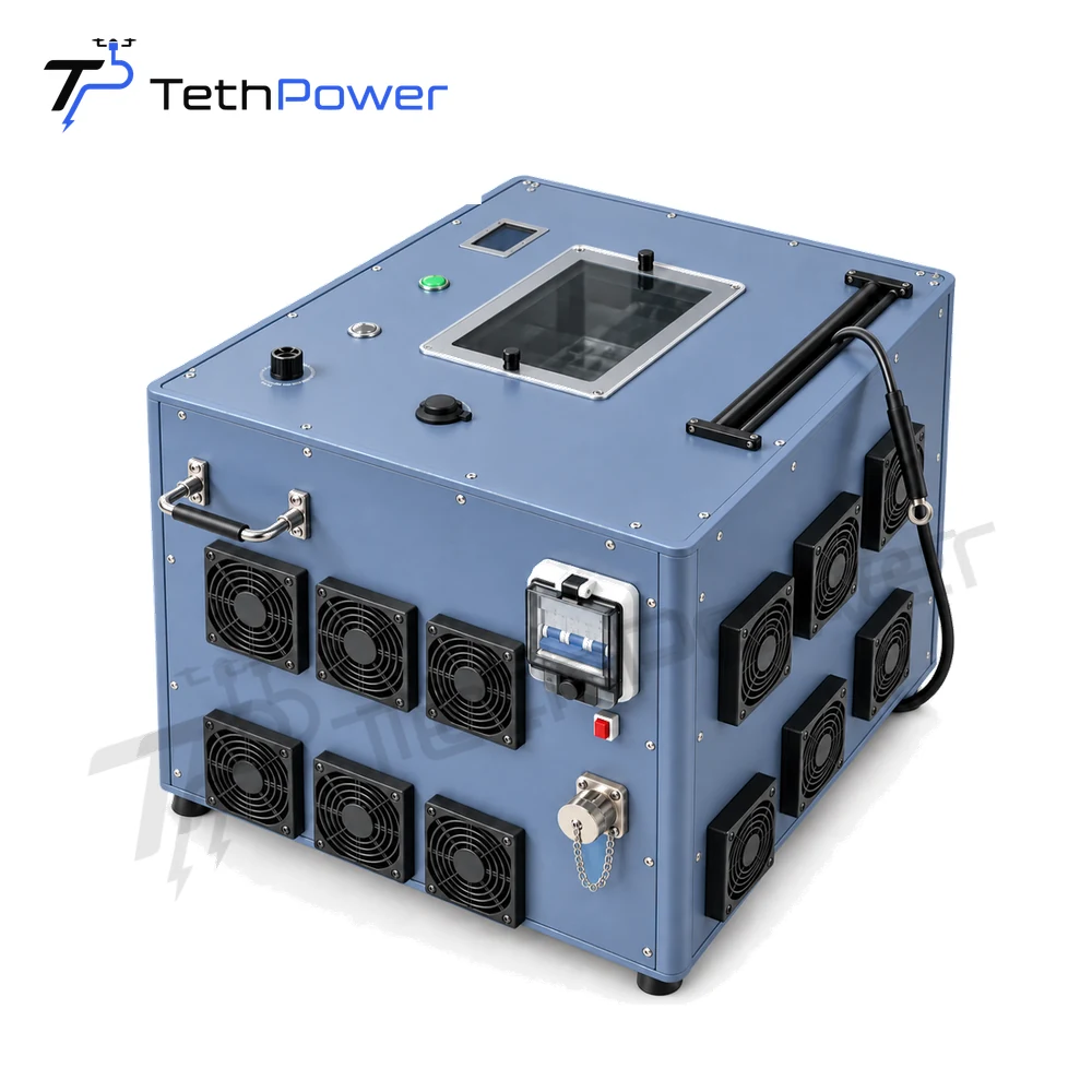 DJI FlyCart 100 Tether-Stromversorgungssystem | TP-FlyCart 100 — Tether-Stromversorgung — Produktabbildung eines Tether-UAV-Systems 5