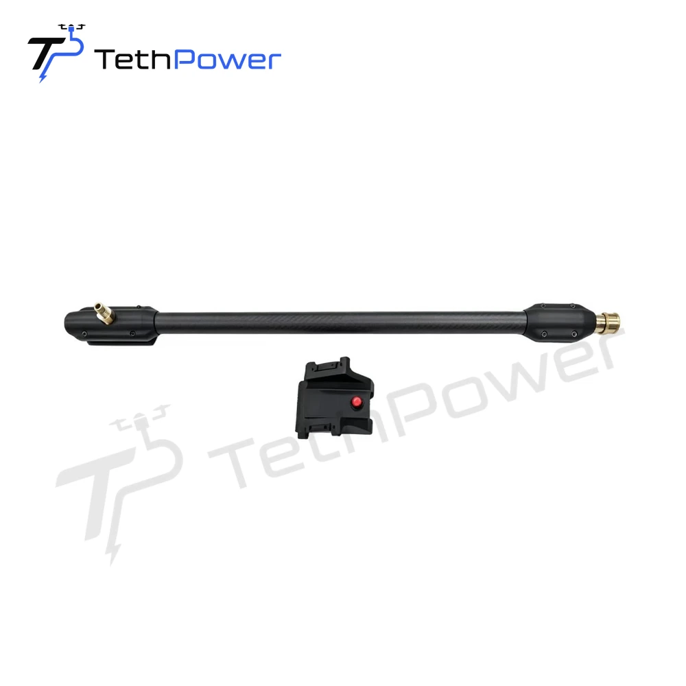 TethPower TP-M400-SG1 carbon-fiber spray boom and quick-release base