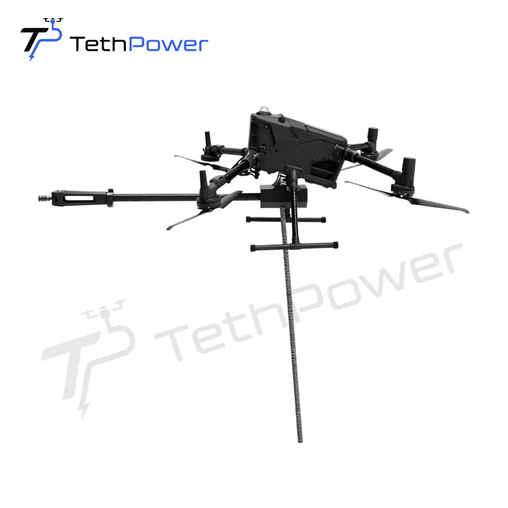 TethPower TP-M400-SG2 mounted on an M400, lateral view