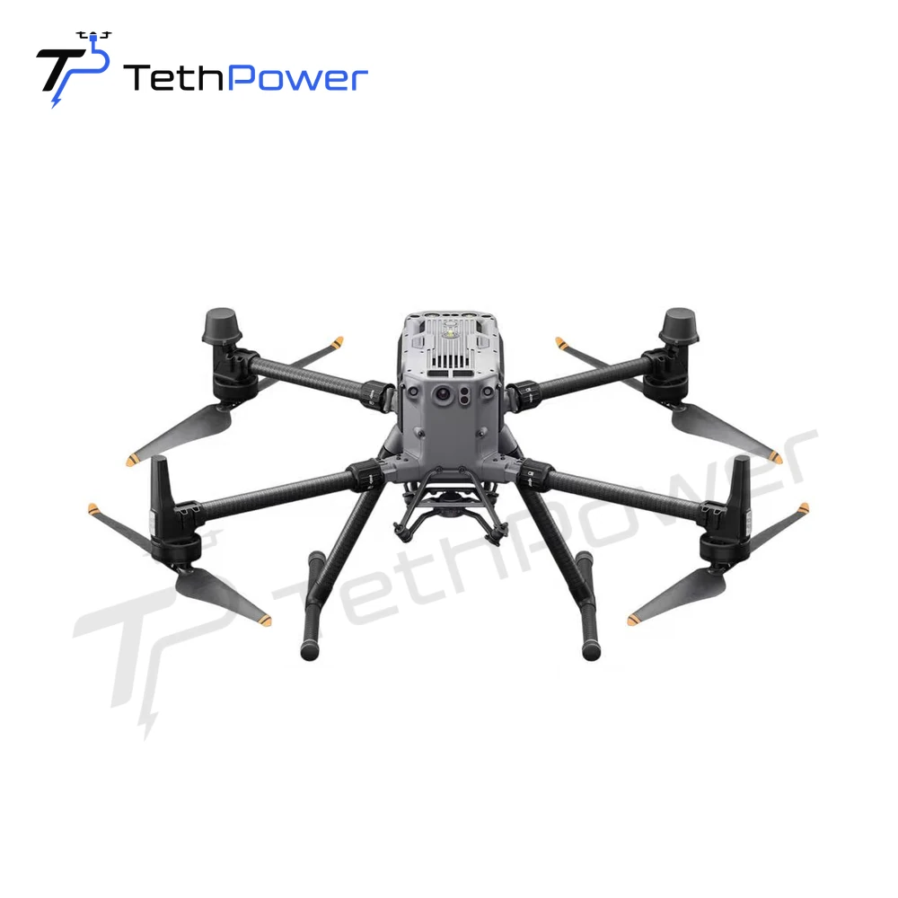 DJI Matrice 350 aircraft shown in the owner-supplied tethered-system source package