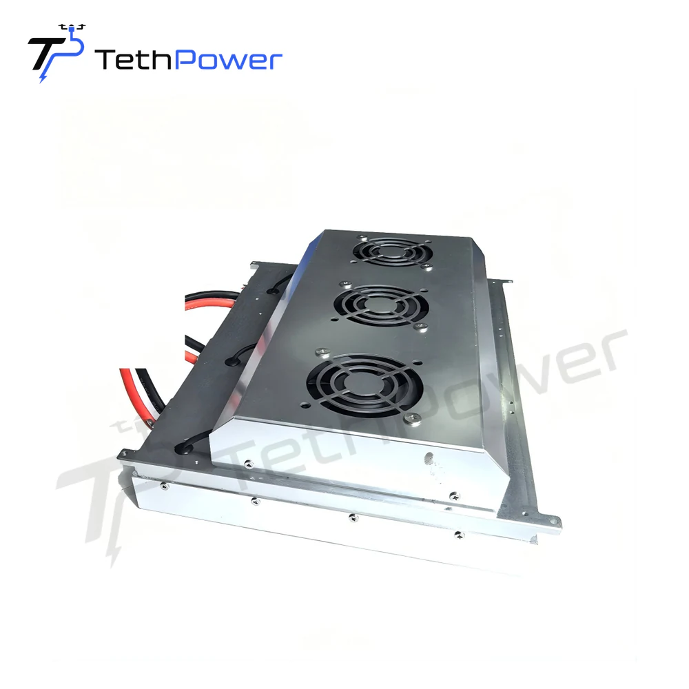 Бортовой модуль питания класса 12 kW 60 V | TP-P12 — Бортовой модуль питания — изображение оборудования для привязного БПЛА 4