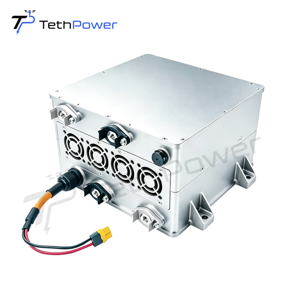 Бортовой модуль питания 16 kW 50 V | TP-P16 — Бортовой модуль питания — изображение оборудования для привязного БПЛА 2