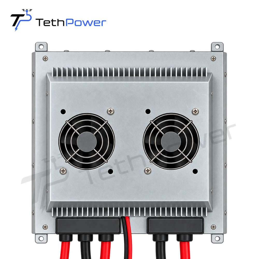TethPower TP-P8 8kW 50V airborne power module fan face