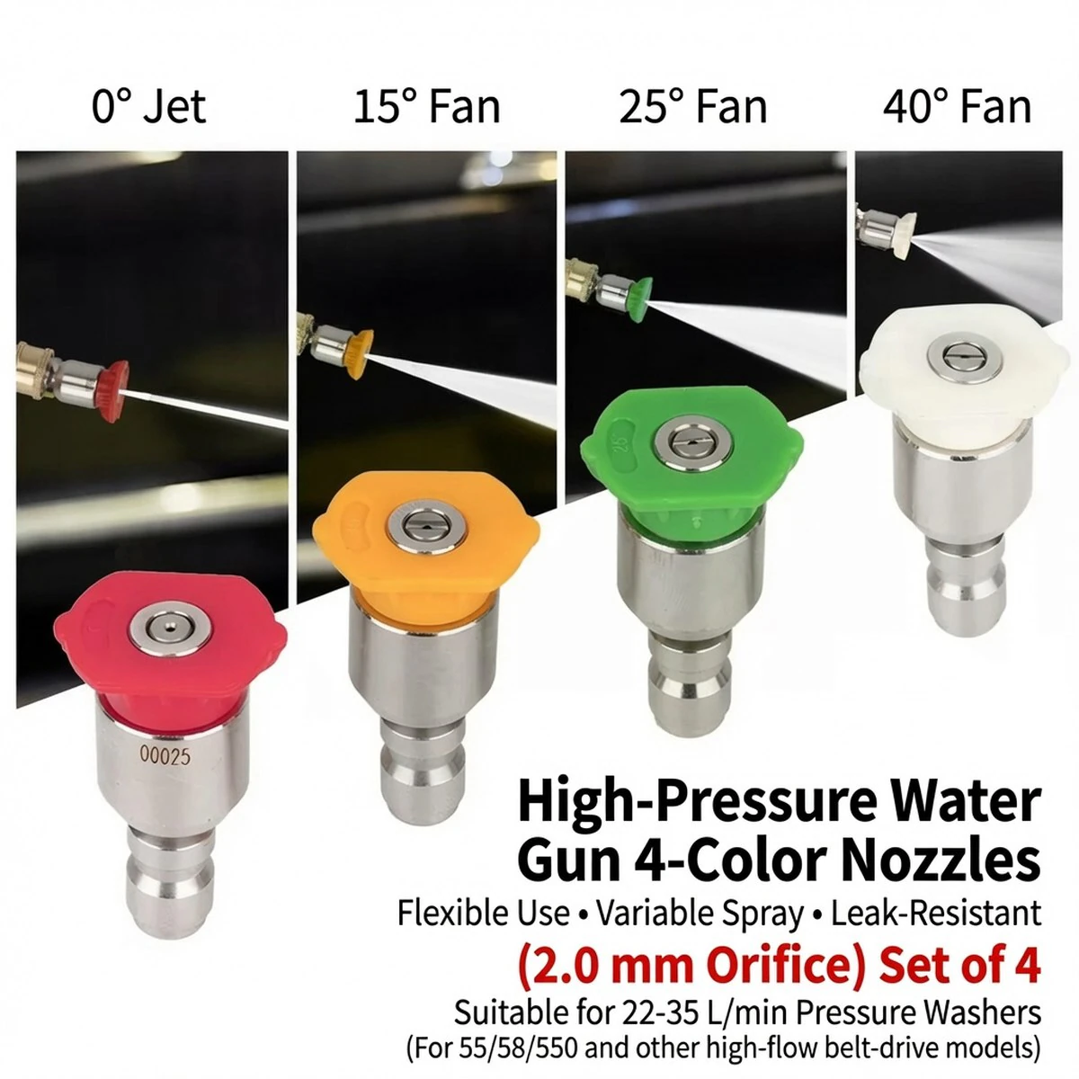 Drone Cleaning Nozzle Accessories | TP-SG Series — Tethered Cleaning System