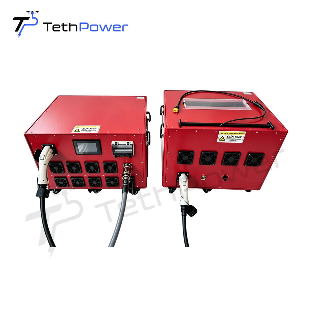 TethPower TP-ST70 70kW connected dual-enclosure system