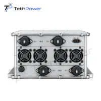 16-kW-Stromversorgung für Tether-Drohnen, 50 V | TP-P16 — Bordstromversorgung — Produktabbildung eines Tether-UAV-Systems 1