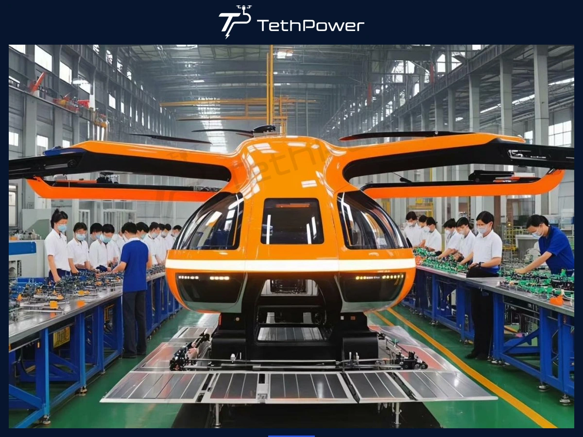 Привязное питание для лётных испытаний лёгких eVTOL