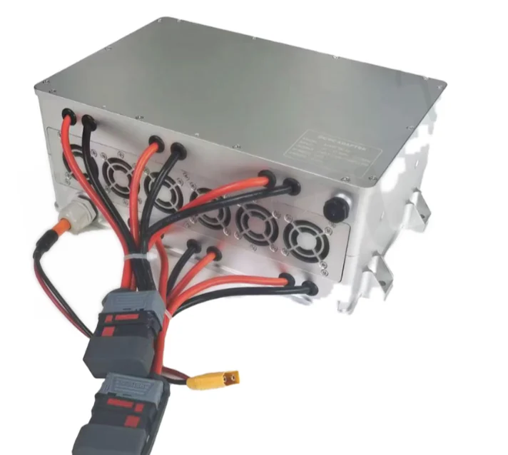 WF24 airborne DC DC power module for tethered eVTOL flight testing.